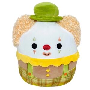 Radley the Harvest Clown Plush Toy Squishmallow NWT 8”🤡🍁🍂
